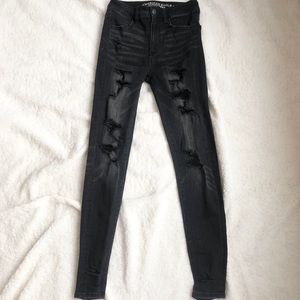 American eagle high rise skinny jeans